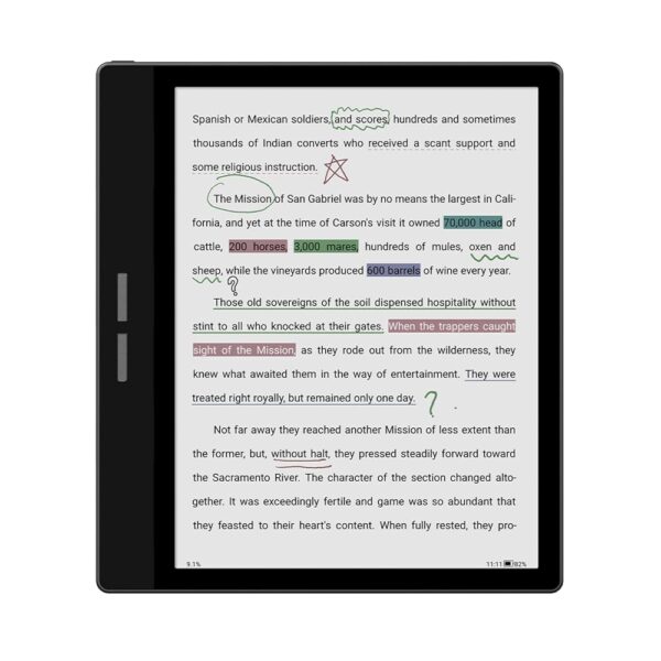 Bigme B751C Color Ebook Reader 7 Inch E-Ink Paper Tablet for Notes Taking, Reading and Writing(Without Stylus and Cover)