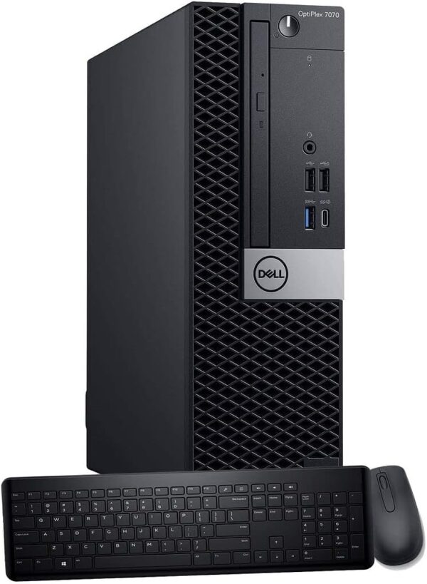 Dell OptiPlex 7070 SFF Desktop Computer PC, Intel 8 Core i7-9700 3.0GHz up to 4.70GHz,32GB DDR4 Ram New 1TB NVMe M.2 SSD,AX210 Built-in WiFi 6E,Windows 11 Pro, Wireless Keyboard...