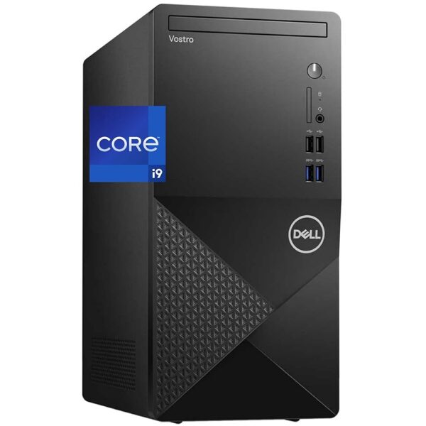 Dell Vostro 3910 Tower Desktop Computer, Intel Core i9-12900K, 64GB RAM, 4TB NVMe SSD, Intel UHD 770 Graphics, Wi-Fi, Bluetooth, Windows 11 Pro, Black