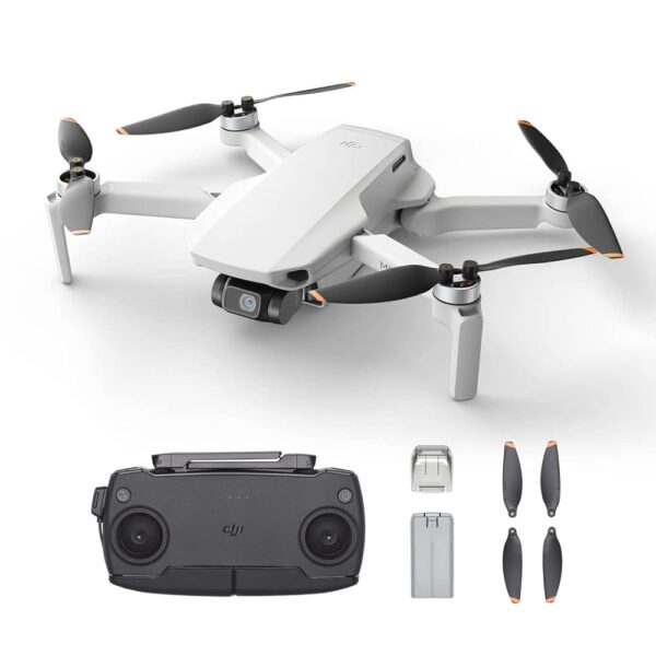 DJI Mini Neo, Drone Quadcopter with 3-Axis Gimbal, Less Than 249g, Improved Scale 5 Wind Resistance, Return to Home, for Drone Beginners, Gray