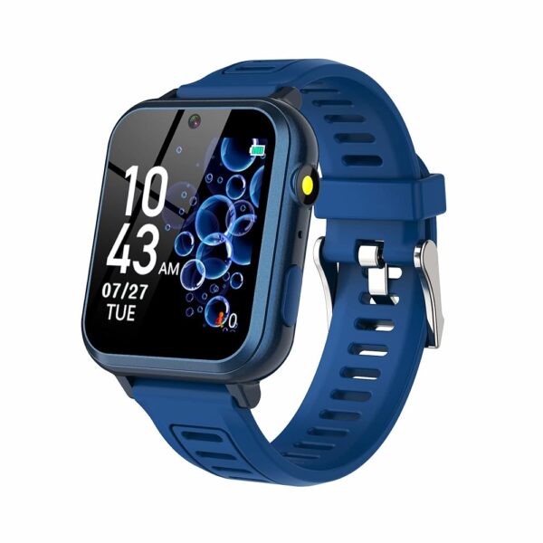 Phyulls Smart Watch for Kids with 24 Games Alarm Clock, Touchscreen, Calendaring Camera Music Player Time Display Video & Audio Recording, Toys for 3-12 Years Old Boys