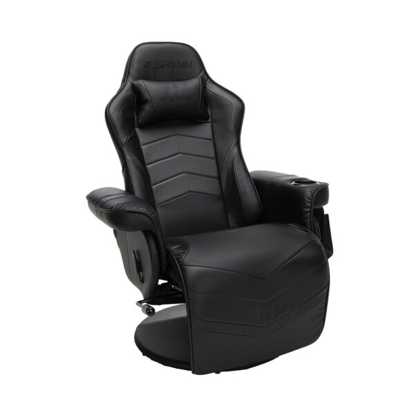 RESPAWN 900 Gaming Recliner - Video Games Console Recliner Chair, Computer Recliner, Adjustable Leg Rest and Recline, Recliner with Cupholder, Reclining Gaming Chair with...