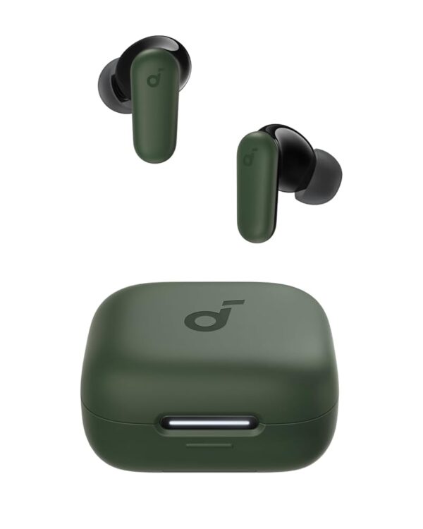 Soundcore P30i by Anker Noise Cancelling Earbuds, Strong and Smart Noise Cancelling, Powerful Bass, 45H Playtime, 2-in-1 Case and Phone Stand, IP54, Wireless Earbuds, Bluetooth...