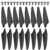 16PCS Foldable Propellers and Screws Replace Parts for Holy Stone HS360S RC Drone Blade Parts