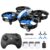 Holy Stone Mini Drone for Kids and Beginners RC Nano Quadcopter Indoor Small Helicopter Plane with Auto Hovering, 3D Flips, Headless Mode and 3 Batteries, Great Gift Toy for…