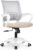 NEO CHAIR Office Chair Computer Desk Chair Gaming Ergonomic Mid Back Cushion Lumbar Support with Comfy Mesh Adjustable Swivel Rolling Home (Beige)