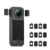 SEASKY [6 Pairs] Noise-reducing Windproof Foam Accessories for Insta360 X4 X3 X2 Gopro Hero 13/12/11//10/9 Black Sports Action Camera