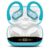 Wireless Earbuds Bluetooth 5.4 Headphones 75H Playtime Stereo Deep Bass Sports Ear Buds with Earhooks, LED Display Bluetooth Earbuds with 4 ENC Mic, IP7 Waterproof Earphone for…
