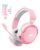 Wireless Gaming Headset, 7.1 Surround Sound, 2.4GHz USB Gaming Headphones with Bluetooth 5.4, 100H Battery, ENC Noise Canceling Mic, RGB Light, Wireless Headset for PC PS5 PS4…